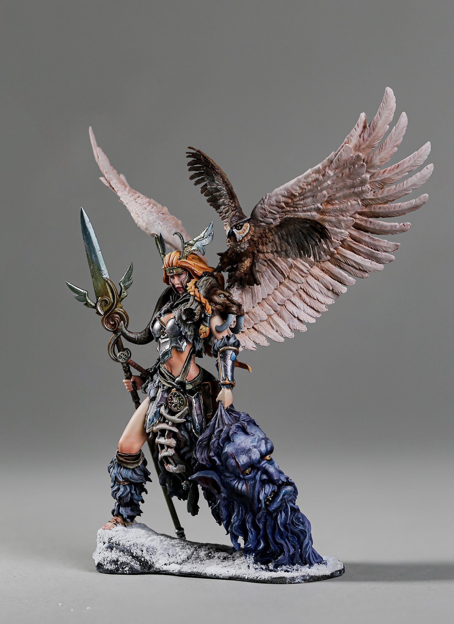 IN-STOCK Aradia miniatures 1/24 genuine Nordic goddess Valkyrie 75mm finished painting