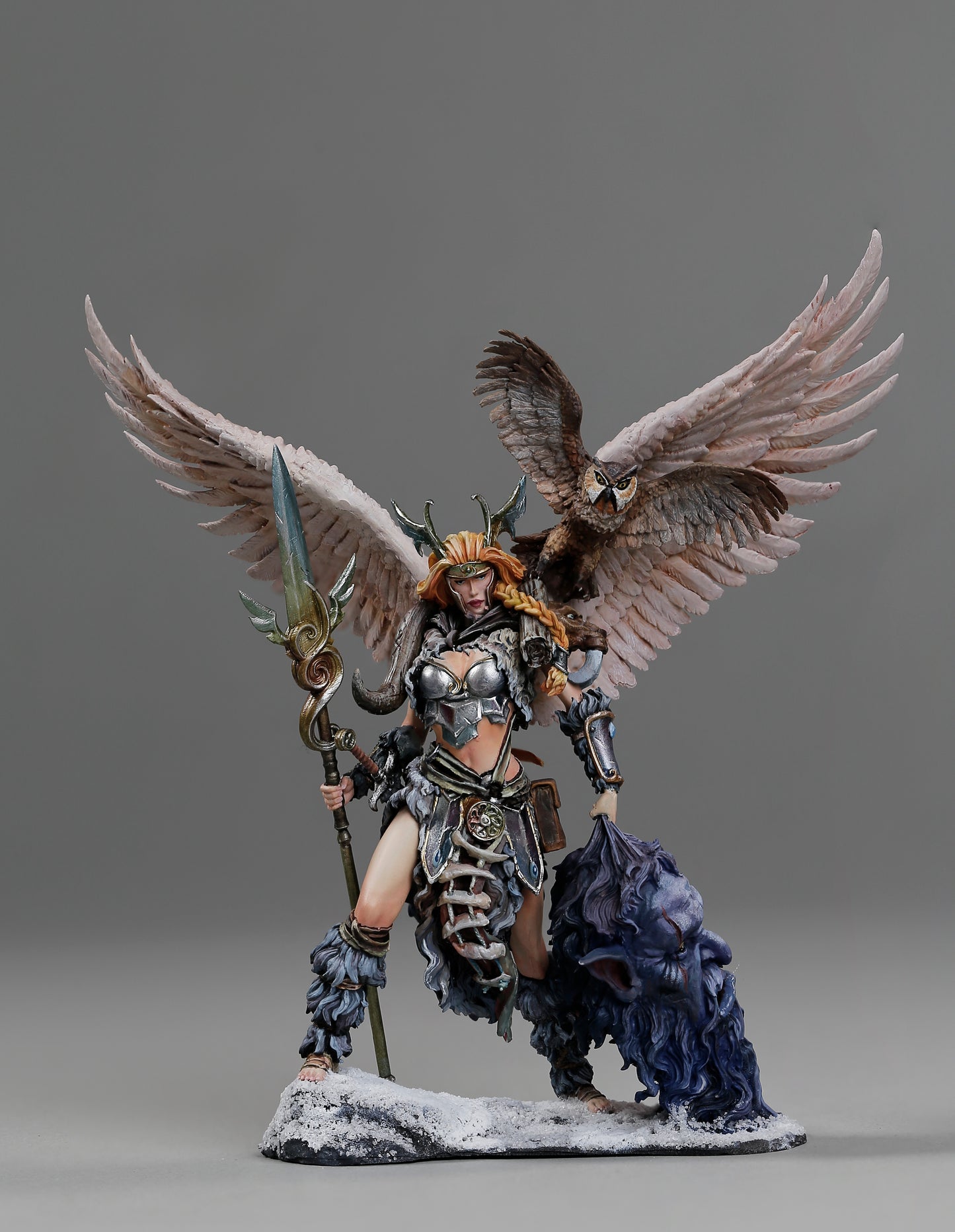 IN-STOCK Aradia miniatures 1/24 genuine Nordic goddess Valkyrie 75mm finished painting