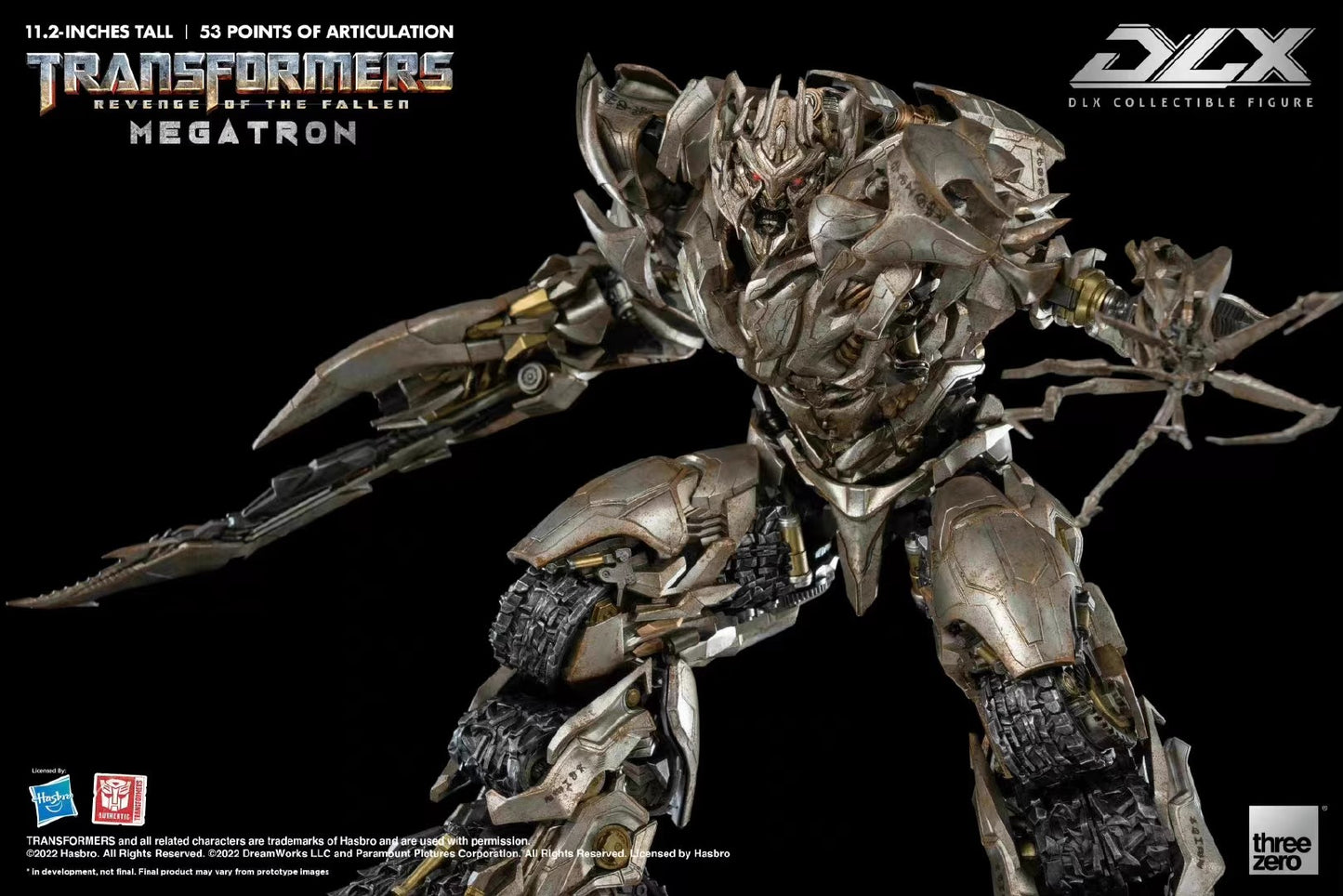 IN-STOCK  Threezero Transformers 2 DLX movie version of Megatron Megatron 3Z02820W0 in stock