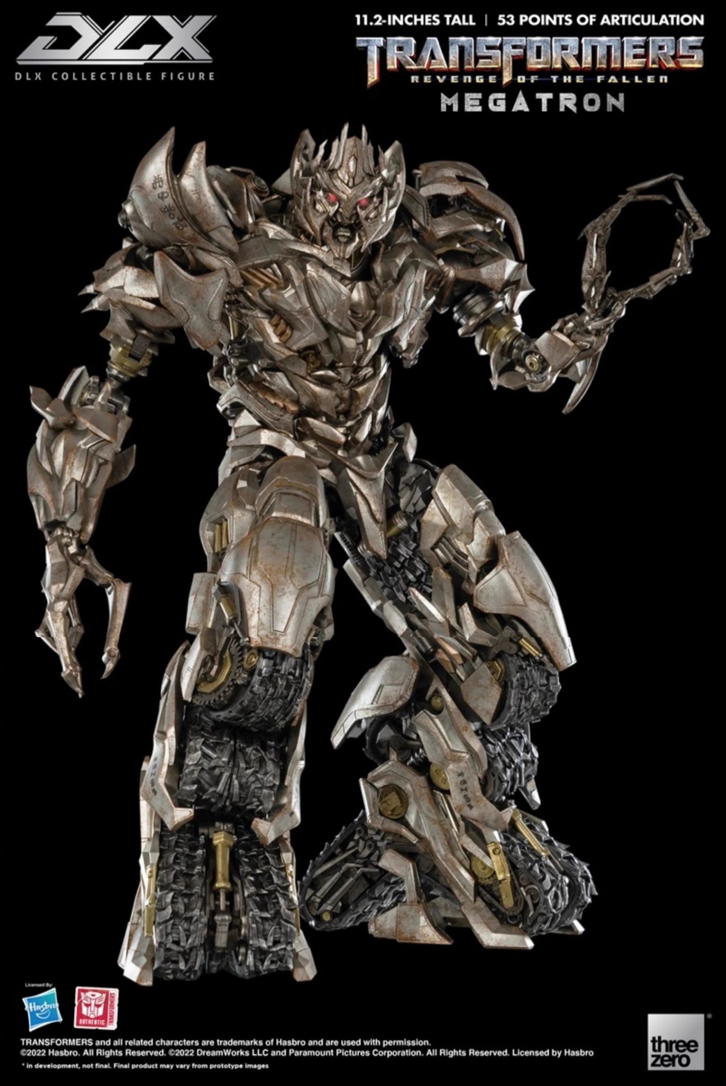 IN-STOCK  Threezero Transformers 2 DLX movie version of Megatron Megatron 3Z02820W0 in stock