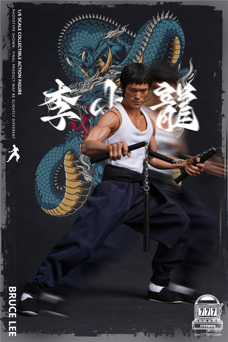 instock 777TOYS FT014 1/6 Bruce Lee Collectible Male Action Figure