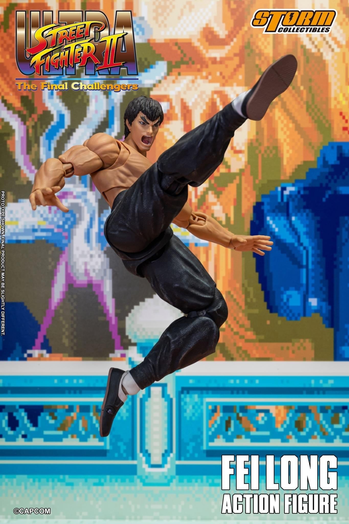 Storm Toys CPSF24 ULTRA STREET FIGHTER II FEI LONG 1/12 Action Figures