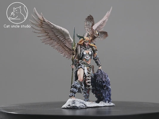 IN-STOCK Aradia miniatures 1/24 genuine Nordic goddess Valkyrie 75mm finished painting