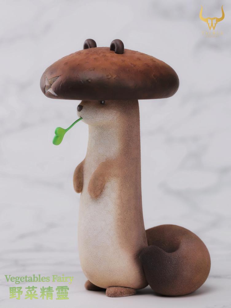 IN-STOCK  Taurus Workshop 5-inch Wild Vegetable Elf Mushroom Weasel