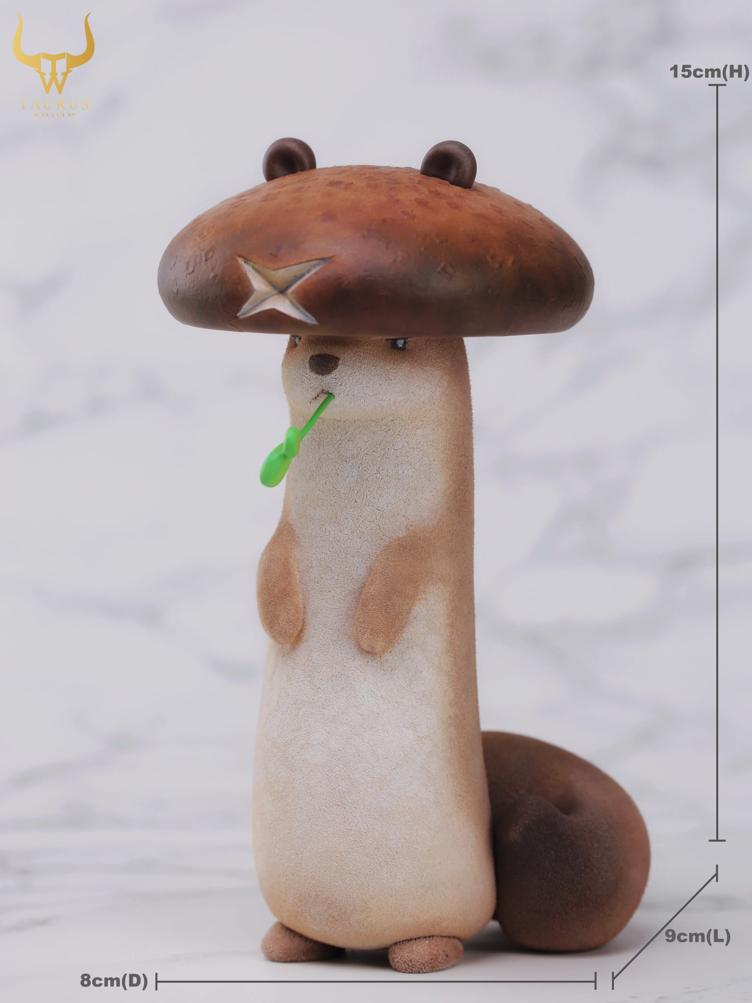 IN-STOCK  Taurus Workshop 5-inch Wild Vegetable Elf Mushroom Weasel